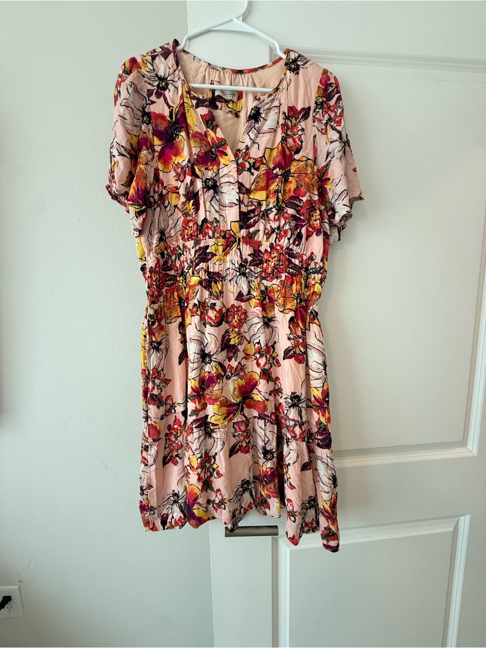 Tru Luxe Jeans Floral Smocked Waist Dress | Boho Chic Dopamine Dressing♥️ - Picture 3 of 8
